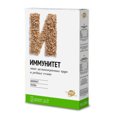 Смесь круп «Иммунитет» 350 г (5 вар пак.)