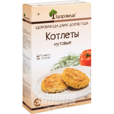 Котлеты Здороведа нутовые, 280 г