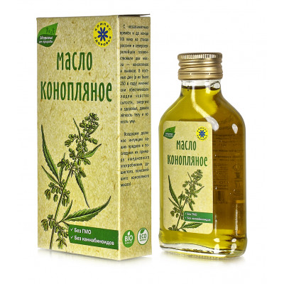 Масло конопляное 100 мл. Масло конопляное 100 мл.