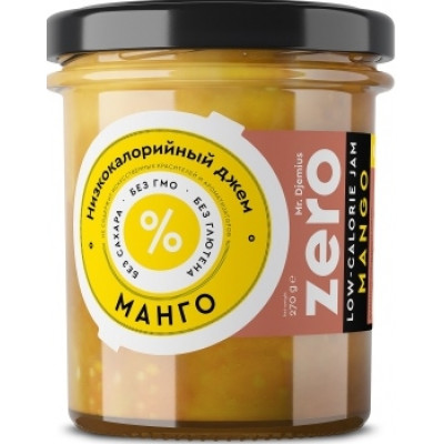 Джем низкокалорийный ZERO Манго, 270 г