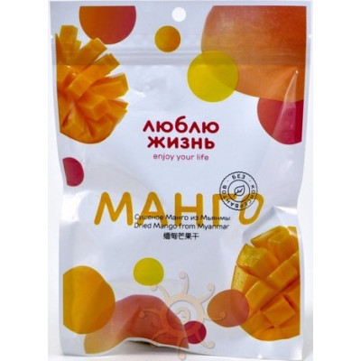 Сушёное манго "RIPE MANGO", 80 г