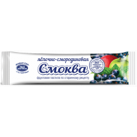 Смоква-фруктовая пастила Яблочная со смородиной, Эко пастила, 30 г Смоква-фруктовая пастила Яблочная со смородиной, Эко пастила, 30 г