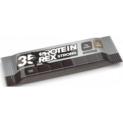 Батончик протеиновый Шоколад STRONG 35%, Proteinrex, 100 г Батончик протеиновый Шоколад STRONG 35%, Proteinrex, 100 г