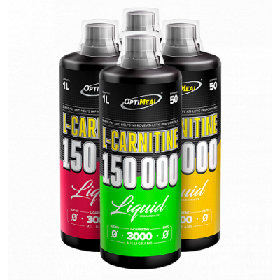 L-CARNITINE Liquid 150 000, OptiMeal,1л (50 порций)