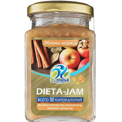 Джем Яблоко-корица, Dieta-Jan, 230 г