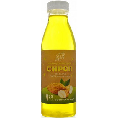 Сироп со вкусом Миндаля, Фитэндсвит, 525 г