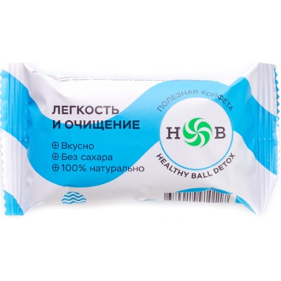 Полезные конфеты HealthyBall Detox, Здоровая Планета, 30 г (15 г * 2 шт) Полезные конфеты HealthyBall Detox, Здоровая Планета, 30 г (15 г * 2 шт)