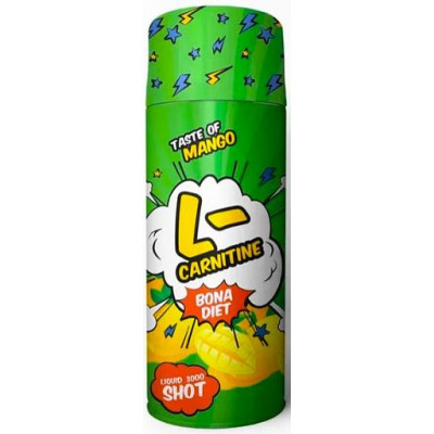 L-carnitine Liquid 3000 Shot Манго,Bona Diet, 60 г