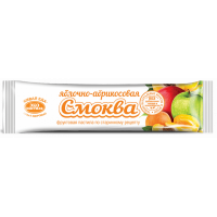 Смоква-фруктовая пастила Яблочно-Абрикосовая, Эко пастила, 30 г Смоква-фруктовая пастила Яблочно-Абрикосовая, Эко пастила, 30 г