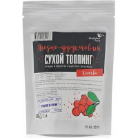 Сухой ягодный топпинг Клюква, Evolution Food, 50 г Сухой ягодный топпинг Клюква, Evolution Food, 50 г