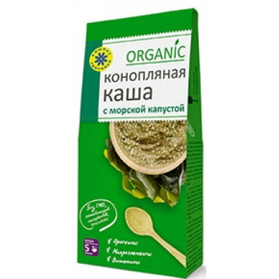 Каша конопляная с морской капустой, Компас Здоровья, 250 г