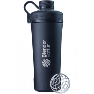 Шейкер BlenderBottle® Radian Insulated Stainless 769 мл Mate Black матовый черный, нержавеющая сталь Шейкер BlenderBottle® Radian Insulated Stainless 769 мл Mate Black матовый черный, нержавеющая сталь