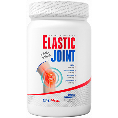 Противовоспалительный комплекс для суставов и связок Elastic Joint, OptiMeal, 375 г / З0 пор.