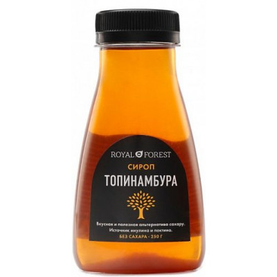 Сироп из топинамбура без сахара, Royal Forest, 250 г Сироп из топинамбура без сахара, Royal Forest, 250 г