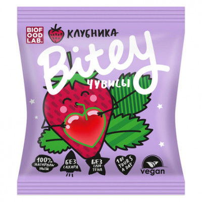 Чувис Bitey «Клубника», 20 г Чувис Bitey «Клубника», 20 г
