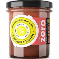 Джем низкокалорийный ZERO Экзотик (клубника-банан), 270 г