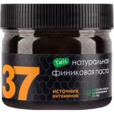 Паста финиковая натуральная, Tatis, 300 г Паста финиковая натуральная, Tatis, 300 г