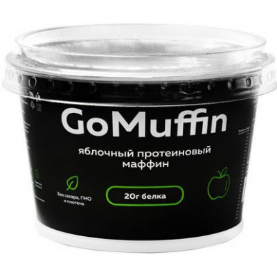Протеиновый маффин Яблочный Gо Muffin, Васко, 54 г