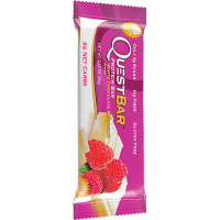 Протеиновый батончик White Chocolate Raspberry Малина в белом шоколаде, Questbar, 60 г Протеиновый батончик White Chocolate Raspberry Малина в белом шоколаде, Questbar, 60 г