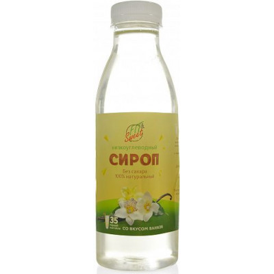 Сироп со вкусом Ванили, Фитэндсвит, 525 г
