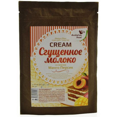 Смесь сухая "Крем Сгущенное молоко Манго-Персик", Evolution Food, 150 г