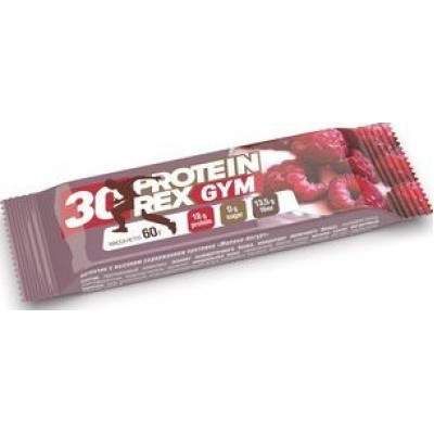 Батончик протеиновый Малина-йогурт GYM 30%, ProteinRex, 60 г