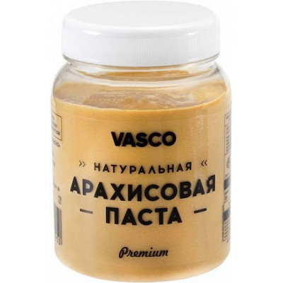 Арахисовая паста натуральная, Vasko, 320 г Арахисовая паста натуральная, Vasko, 320 г