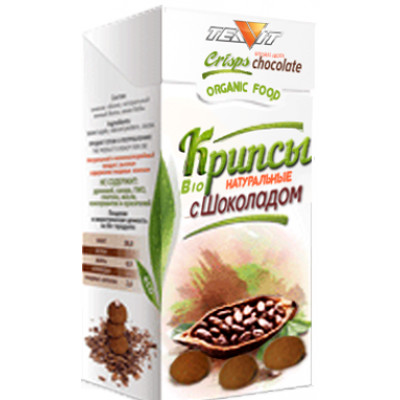 Крипсы яблочные с Шоколадом, Тиавит, 30 г Крипсы яблочные с Шоколадом, Тиавит, 30 г