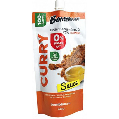 Соус Карри низкокалорийный, Bombbar, 240 г Соус Карри низкокалорийный, Bombbar, 240 г
