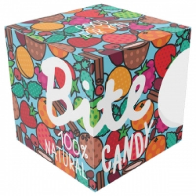 Набор фруктово-ягодных батончиков Bite Candy розовый, 120 г Набор фруктово-ягодных батончиков Bite Candy розовый, 120 г