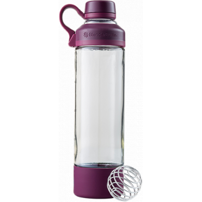 Бутылка - Шейкер Mantra 591 мл Plum, Blender Bottle, стекло