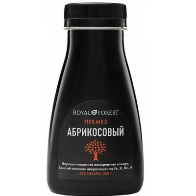 Абрикосовый пекмез (сироп), Royal Forest, 250 мл Абрикосовый пекмез (сироп), Royal Forest, 250 мл