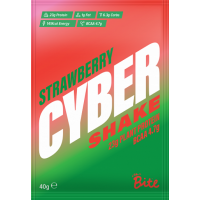 Шейк Клубника, Cyber Bite, 40 г Шейк Клубника, Cyber Bite, 40 г