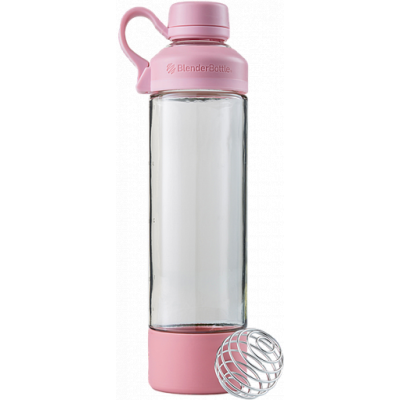 Бутылка - Шейкер Mantra 591 мл Rose, Blender Bottle, стекло